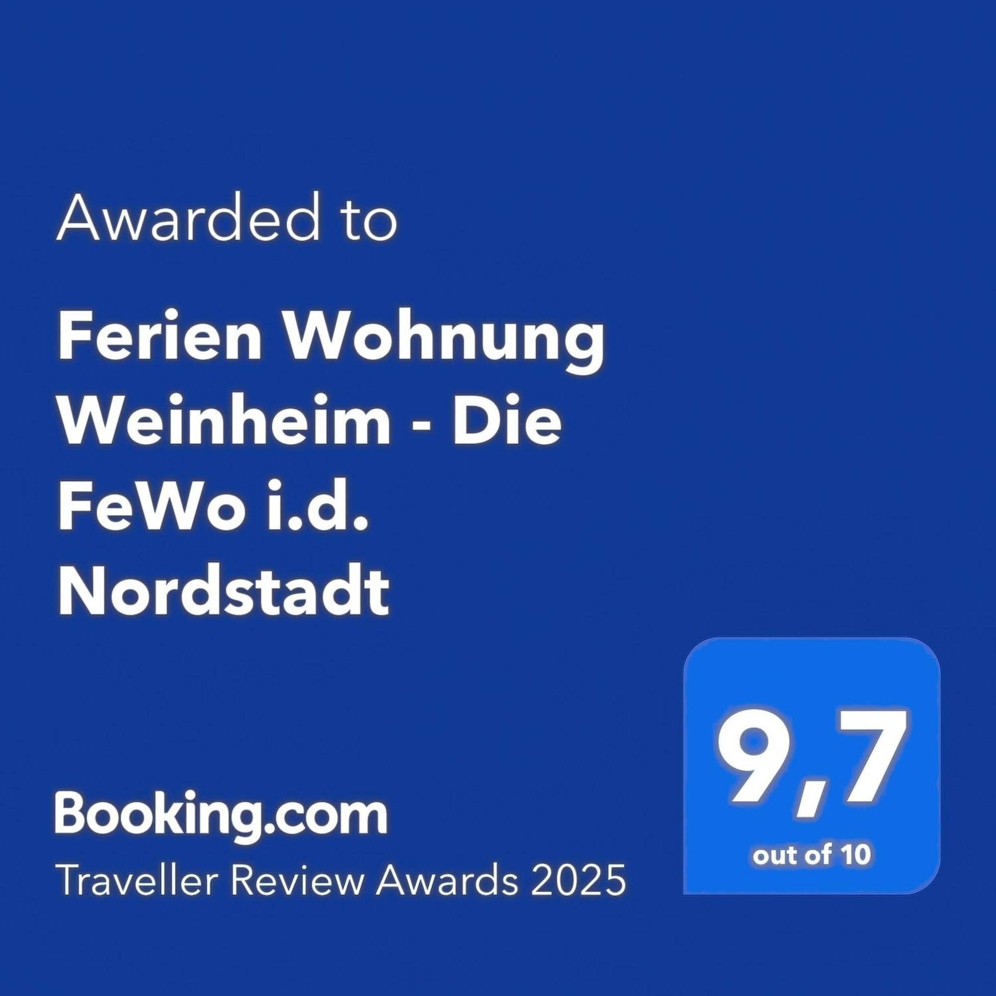 Ferien Wohnung Weinheim - Die Fewo I.D. Nordstadt Exterior photo